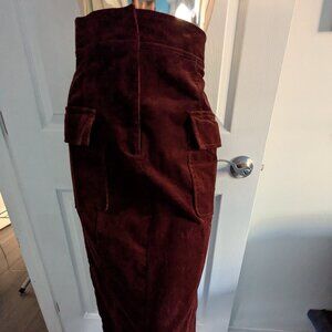Melloday corduroy skirt